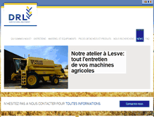 Tablet Screenshot of drl-agri.com